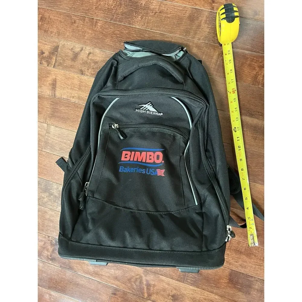 High Sierra Rolling‎ Backpack with Laptop Sleeve, One Size